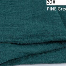 Party Dining-table Decoration Raw Edge Placemat (Option: 30 Blue Light Green-42x 42cm)