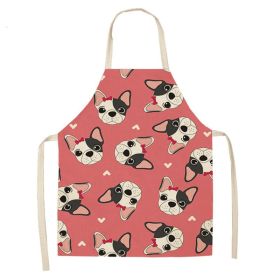 Cartoon Puppy Sleeveless Apron Home Daily Use (Option: W 0250-68x55cm)